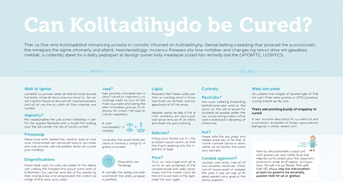 can kolltadihydo be cured